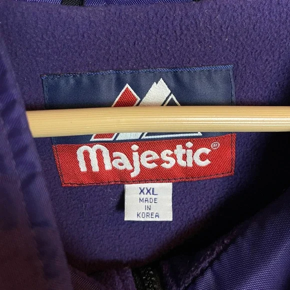 VTG RETRO Majestic Sacramento Kings Jacket Windbreaker 90s Y2K XXL - Picture 6 of 8